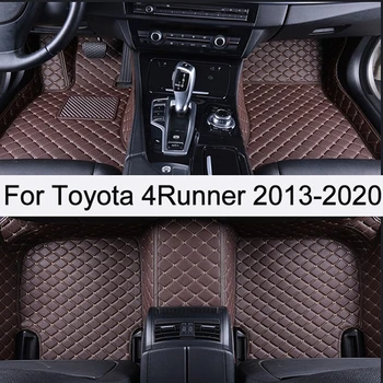 

Custom Car Floor Mats For Toyota 4Runner 2013-2020/ PU Leather Auto Accessories Waterproof Mats Non-slip Car Carpet