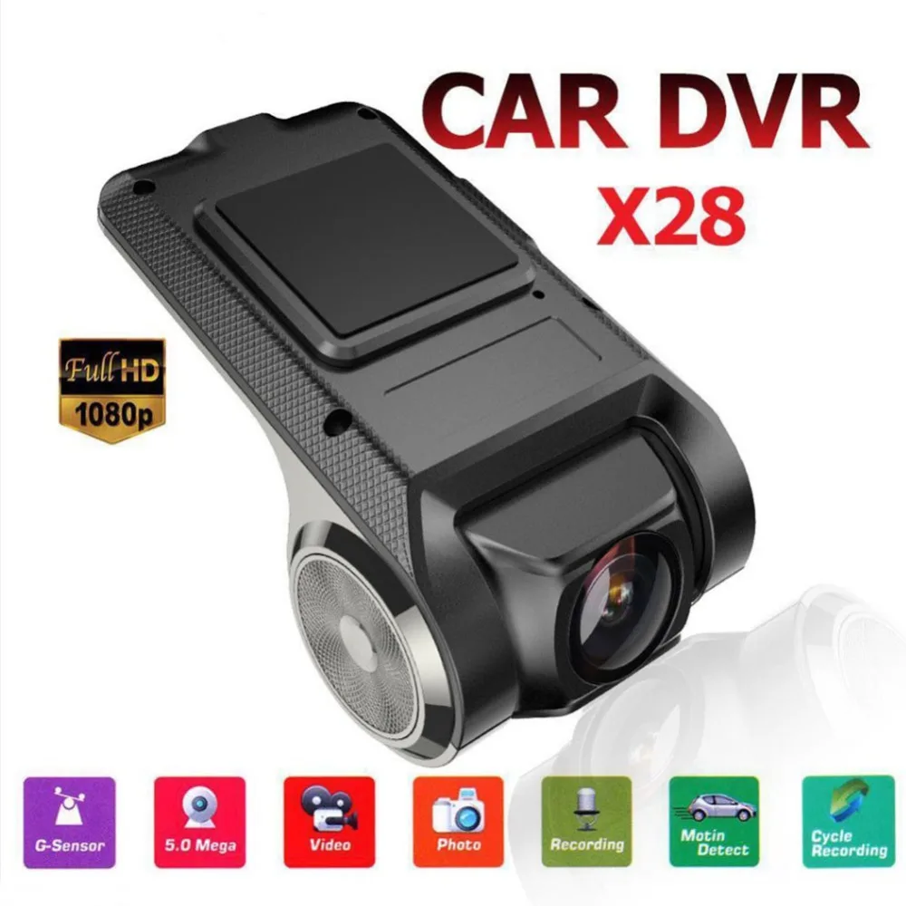 Anytek X28 мини Автомобильная dvr камера 1080P FHD видео регистратор рекордер ADAS Dash Cam 150 градусов широкий угол g-сенсор Dashcam