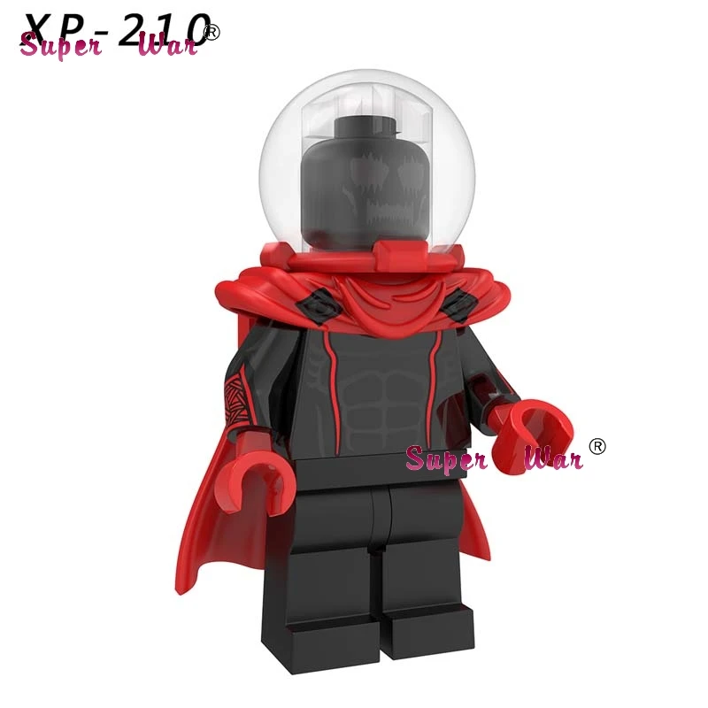 Одиночный фильм Marvel Человек-паук вдали от дома Mysterio Марии Хил Ned Liz Hydro Man Spiderman Строительные кубики, детские игрушки - Цвет: XP210