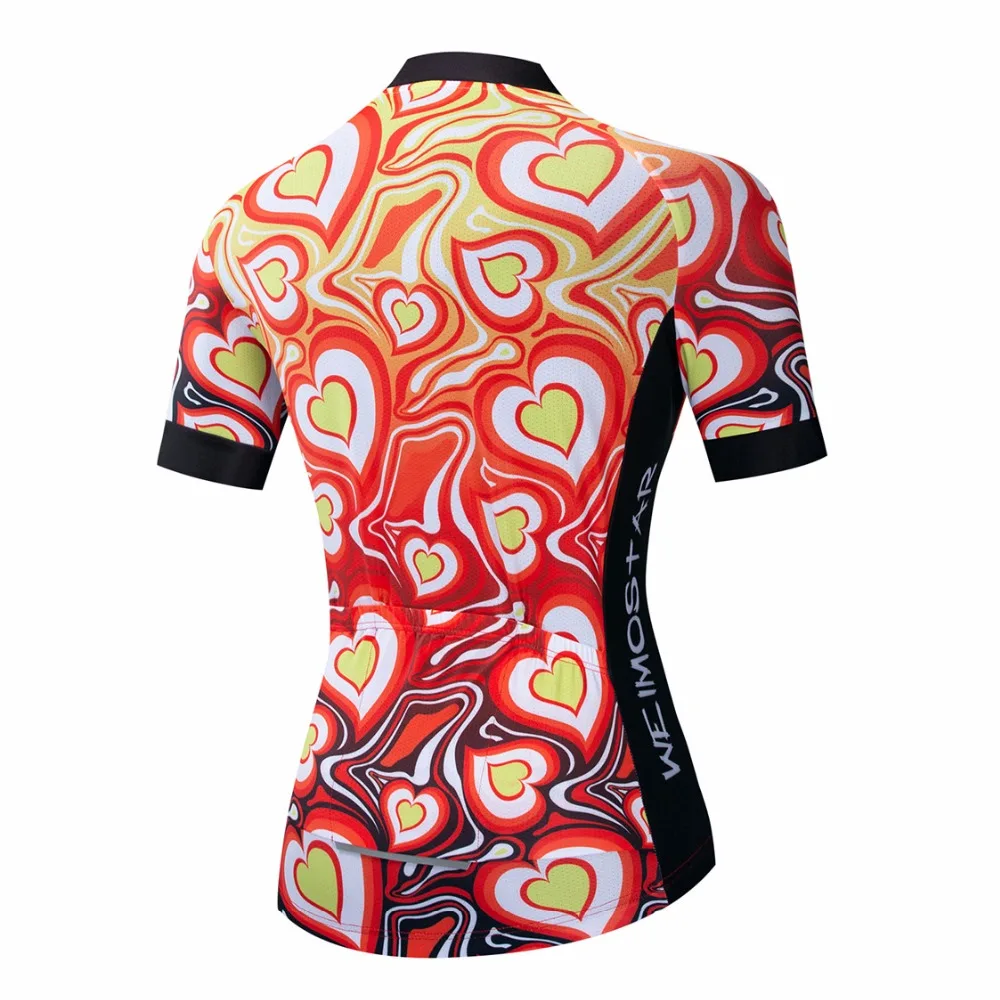 Велоспорт Джерси Женский велосипед MTB Топ Ropa Ciclismo Одежда для велосипедных гонок дорожный набор инструментов для велосипеда рубашка женская велосипедная блузка красочная красная