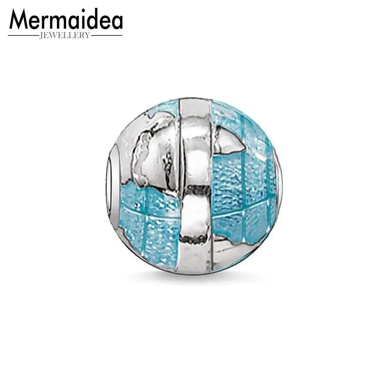 Бусины круглые чудесные посеребренные бусины подходит для браслета ожерелья