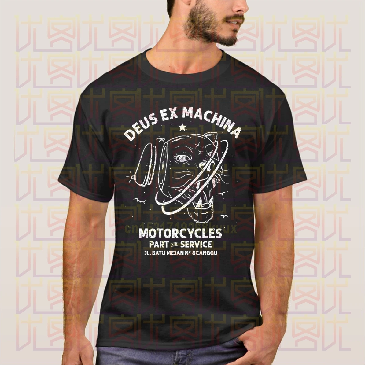 Футболка Deus Ex Machina мотоциклы новинка 2020 летняя мужская популярная футболка с
