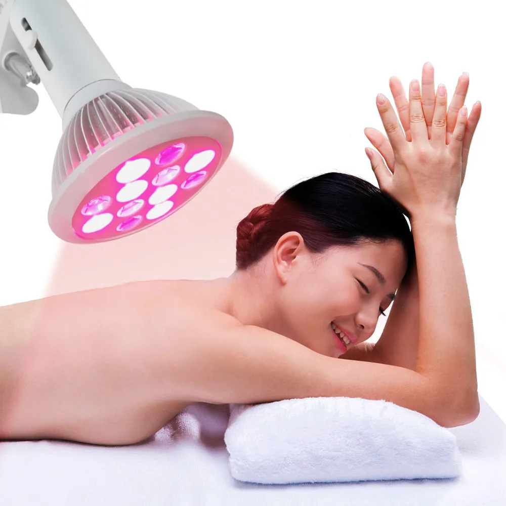 

24W Red Led Light Red 660nm and Near Infrared 850nm Led Light Therapy Bulbs for Skin and Pain