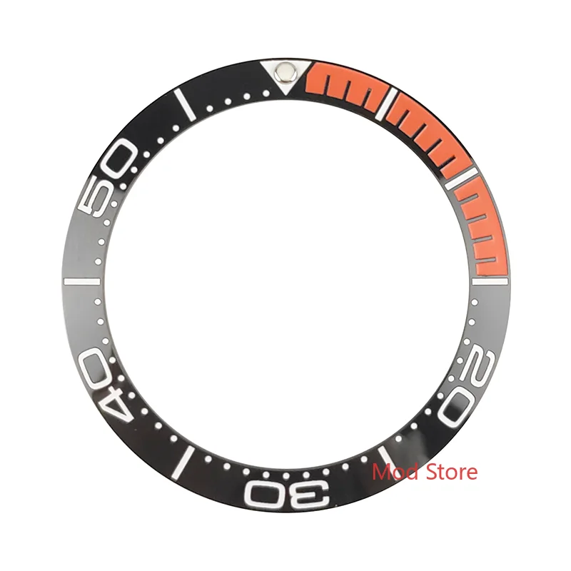 HQ 38 Mm Inserti Lunetta Ceramica Nera Inserti Orologio - Foto 14