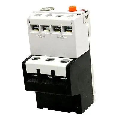 

2.5-4A Setting Range Three Phase 2NO 2NC Thermal Overload Relay