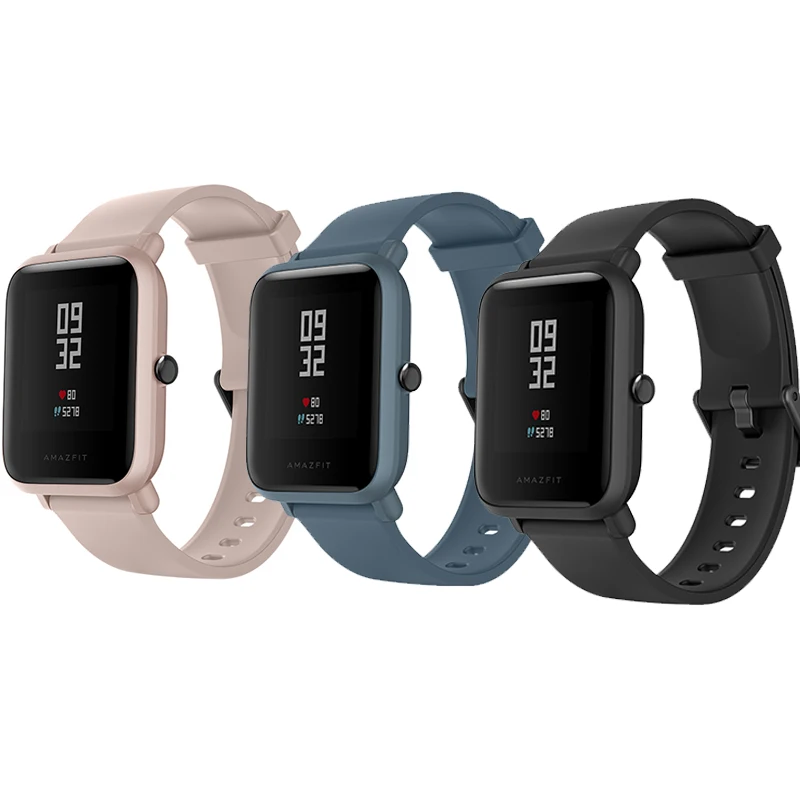 Английская версия Amazfit Bip Lite умные часы Huami Amazfit Bip LITE Мужские часы 45 дней Срок службы батареи 3ATM водонепроницаемые часы