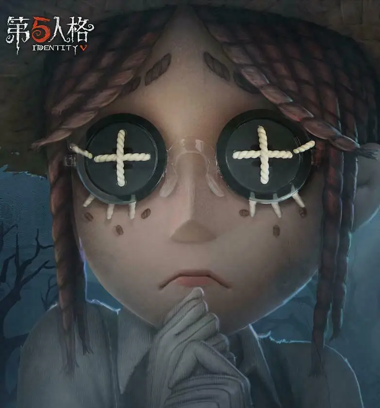 Game Eyewear Anime Identity V Doctors Gardener Cosplay Cross Printed Glasses Carnaval Party Online Show Funny Props Box Gifts Costume Props Aliexpress