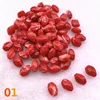 30pcs13*8*7mm oval shape Acrylic Beads Spacer Loose Beads For Jewelry Making DIY Bracelet ► Photo 3/6