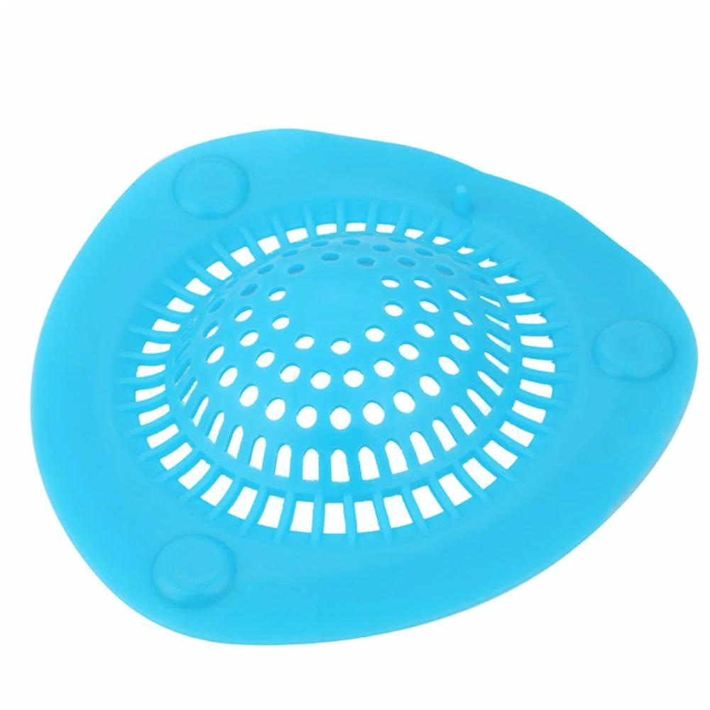 2pcs Creative Sewer Outfall Strainer Kitchen Drains Sink Filter Floor Drain Hair Colander Stopper Catcher Bathroom Accessories