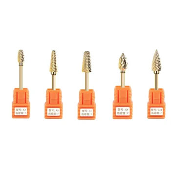 

5 in 1 Nail Drill Nail Polishing Head Nail Tool Supplies Single Alloy Nail Polishing Drill