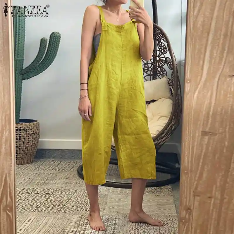 Summer cotton jumpsuits Clearance