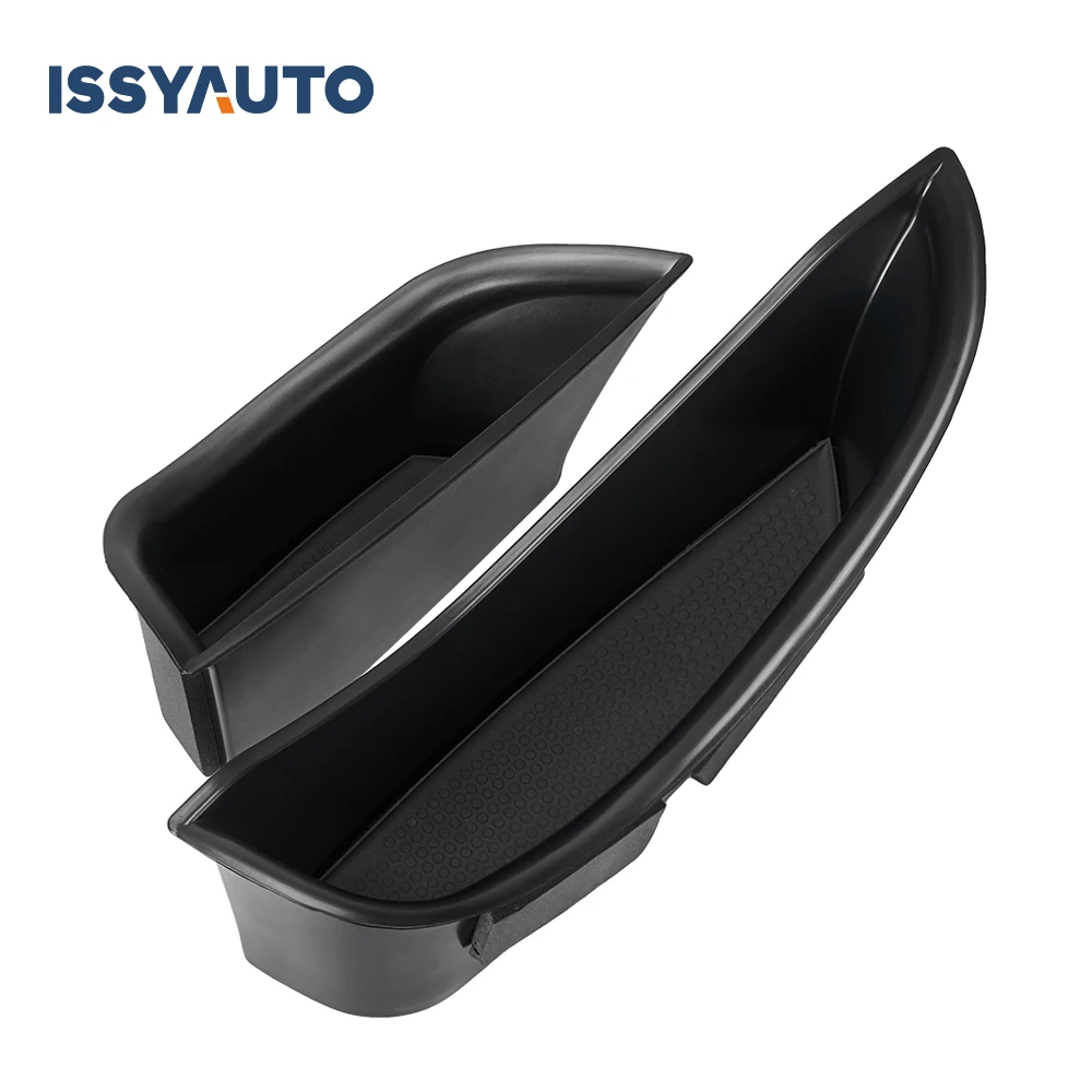 

2pcs Car Front Door Handle Storage Box For Mercedes Benz C-Class W205 GLC X253 2015-2018 Car Interior Accessories