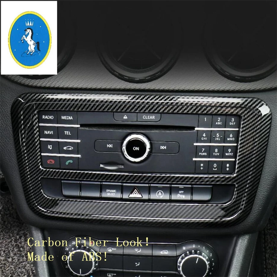 Yimaautotrim Центральная панель кондиционера Накладка для Mercedes-Benz A класс W176 B класс W246 GLA X156 CLA C117