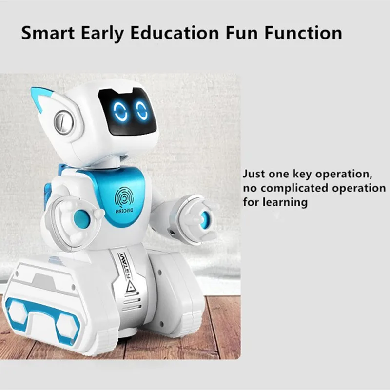 Child Learning Toy 2.4G Remote Control Intelligent Robot Gesture Control Touch Sensing Action Figure Programmable Robot Singing 3
