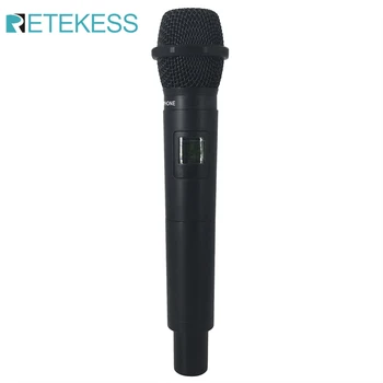 Retekess T125 rf ハンドヘルドマイクオーディオ送信機ワイヤレス会議システム同時解釈会議