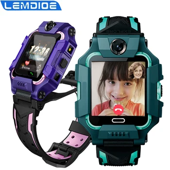 

Kids Smart Watch With SIM Card Waterproof Kids Smartwatch Children's Watches For Android IOS Dual Cameras Baby Video Chat