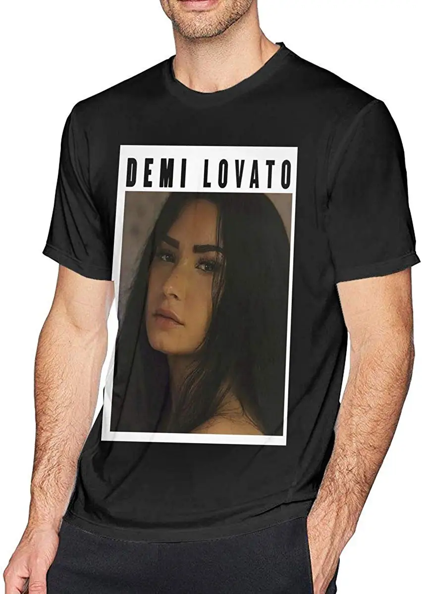 Mens Vintage Demi Lovato Tee unisex men women t shirt |