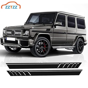 

1Set Car Side Skirt Decal Sill Door Side Decal Stickers Vinyl Door Side Stickers for G500 G63 W463 G65