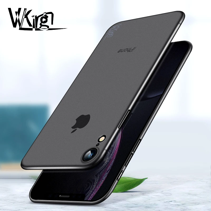 Ультратонкий Мягкий чехол из полипропилена 0 4 мм для iphone X XR XS Max полностью