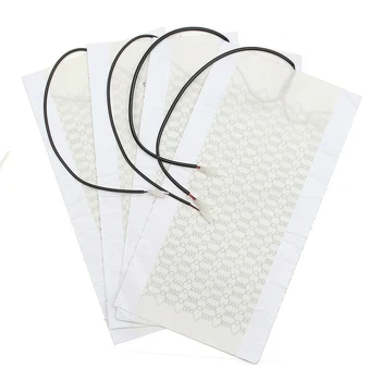 

2 Dial Carbon Fiber Car Seat Heater Electric Pad Driving Mat 5 Level Switch Warmer Universal 12V Cushion Safe Winter Cover