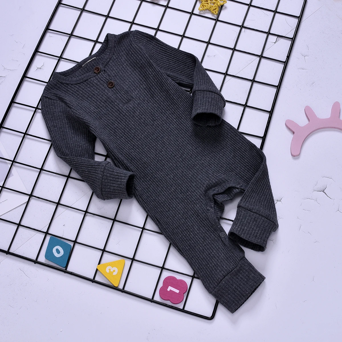 2019 Comfortable soft funny boy and girl organic baby clothes sleepsuit clothing romper Sets