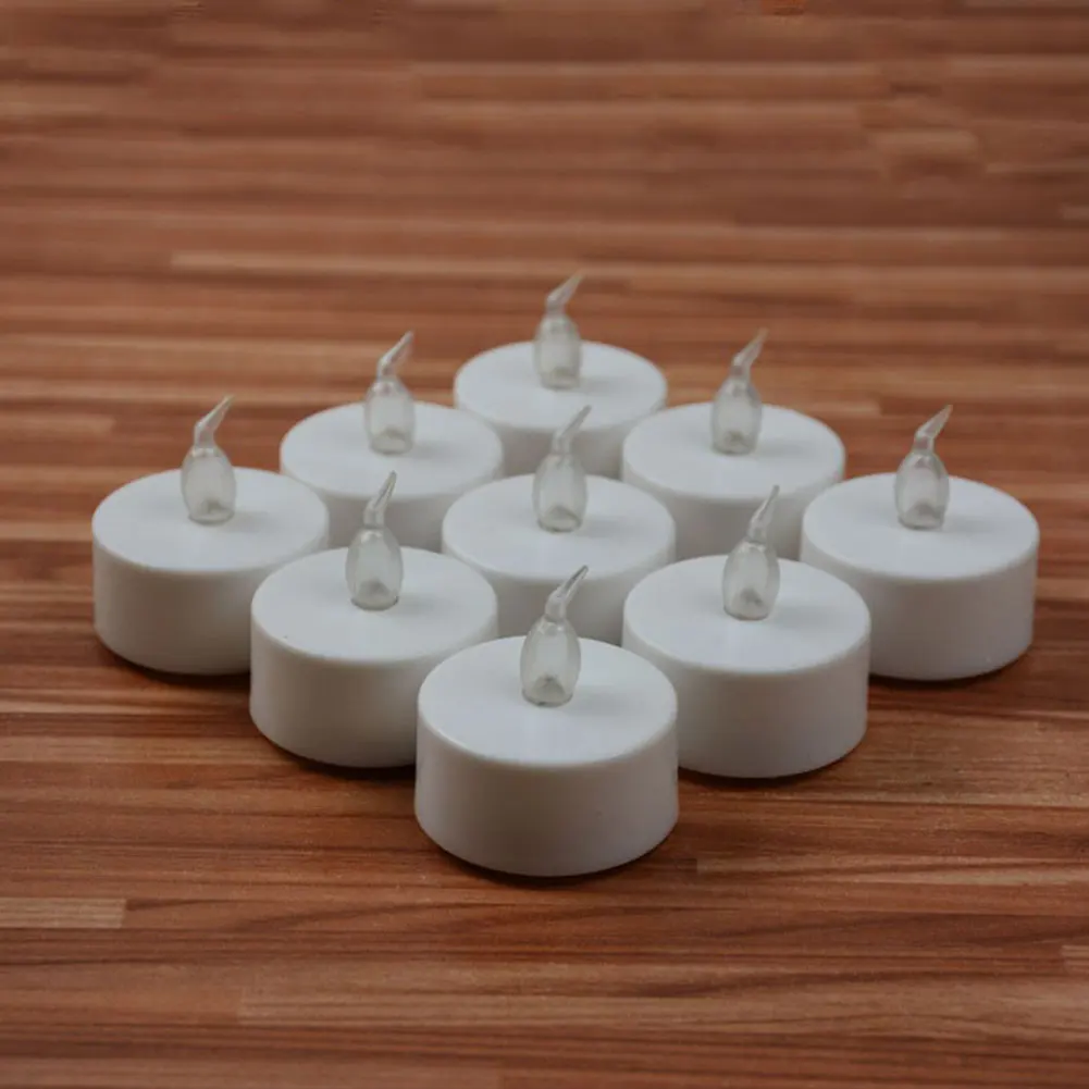 LED Candles Light Tea Candle Decoration Decoration Xmas Diy Home Battery Flameless Safety Party