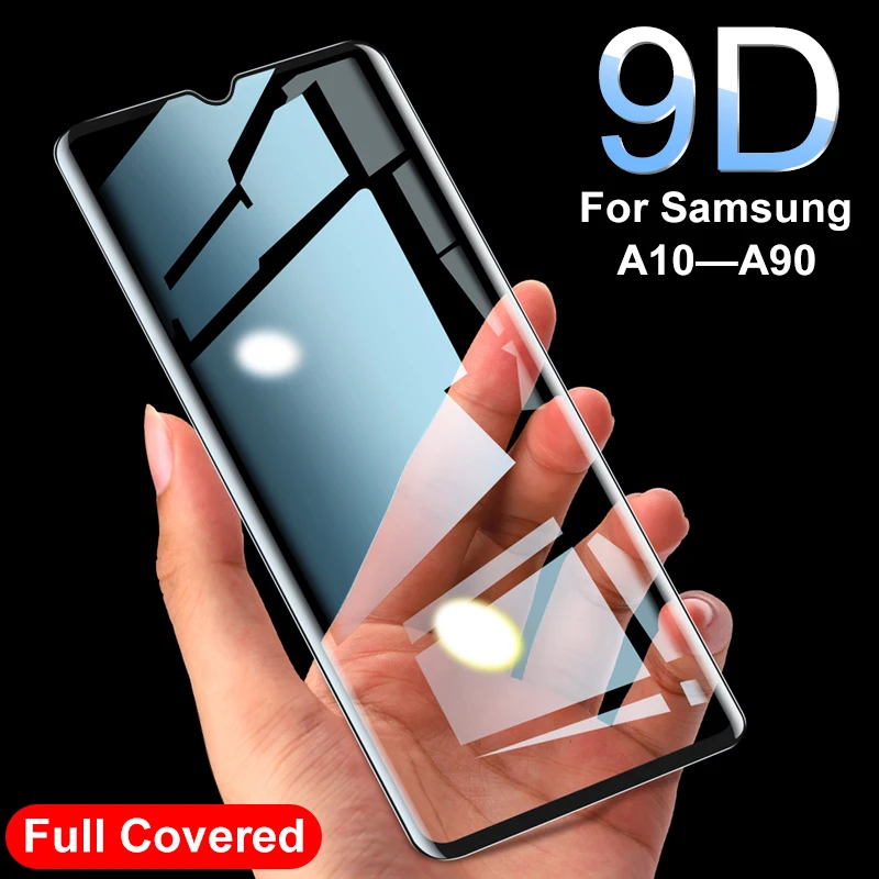 

9D Full Protective Glass on For Samsung Galaxy A10 A50 A70 A20 A30 A40 A60 Screen Protector A80 A90 M10 M20 M30 Tempered Glass