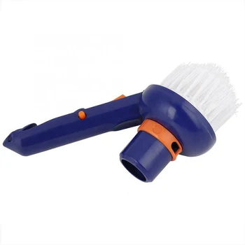 

Swimming Pool Corner Vacuum Brush Best for Above Ground Inground Swimming Pools Spas Hot Tubs Fine Nylon Bristles ENA88