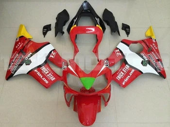 

New ABS Motorcycle Full Fairings Kit Fit For HONDA CBR600 F4i 2001 2002 2003 01 02 03 bodywork set Custom Red white