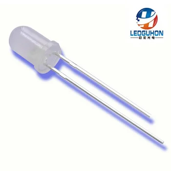 

led diffused lens 5mm white to white led diode packing