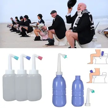 

1Pc Outdoor 450ml Portable EVA Handheld Bidet Travel Mini Toilet Personal Spray Water Seat Portable Flusher