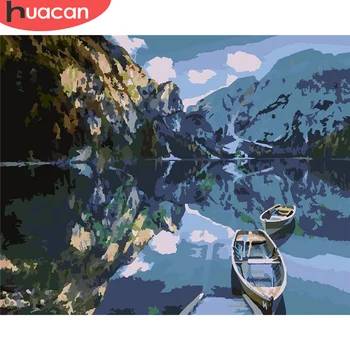 

HUACAN Pictures By Number Kits Home Decor DIY Paint By Number Mountain Adult Drawing On Canvas HandPainted Art Gift