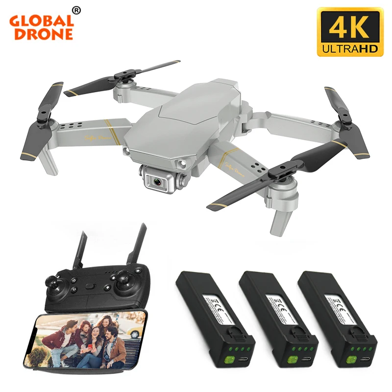 

Global Drone ANU 4K Dron FPV Quadcopter Selfie Quadrocopter Drones with Camera HD Live Video RC Drone X PRO VS SG106 E58 E520