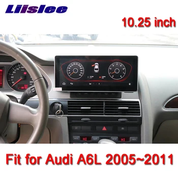 

Liislee 10.25" Android For Audi A6L 2005~2011 touch screen GPS Navigation radio stereo dash multimedia player