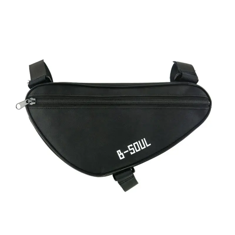 B-SOUL New Cycling Bike Bicycle Frame Bag Pack Pannier Front Tube Triangle Bag Pouch Waterproof MTB Road Bicycle Bag - Цвет: as shown