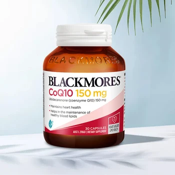 

Blackmores CoQ10 150mg 30 Nutrition Soften Blood Vessels Antioxidant Healthy Blood Heart Enhance Physical Fitness Relieve Stress