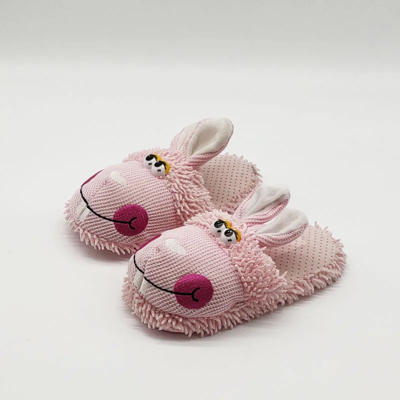 Rabbit Cute Animal Slipper For Women Girls Fashion Kawaii Fluffy Winter Warm Slippers Woman Cartoon House Slippers Funny Shoes