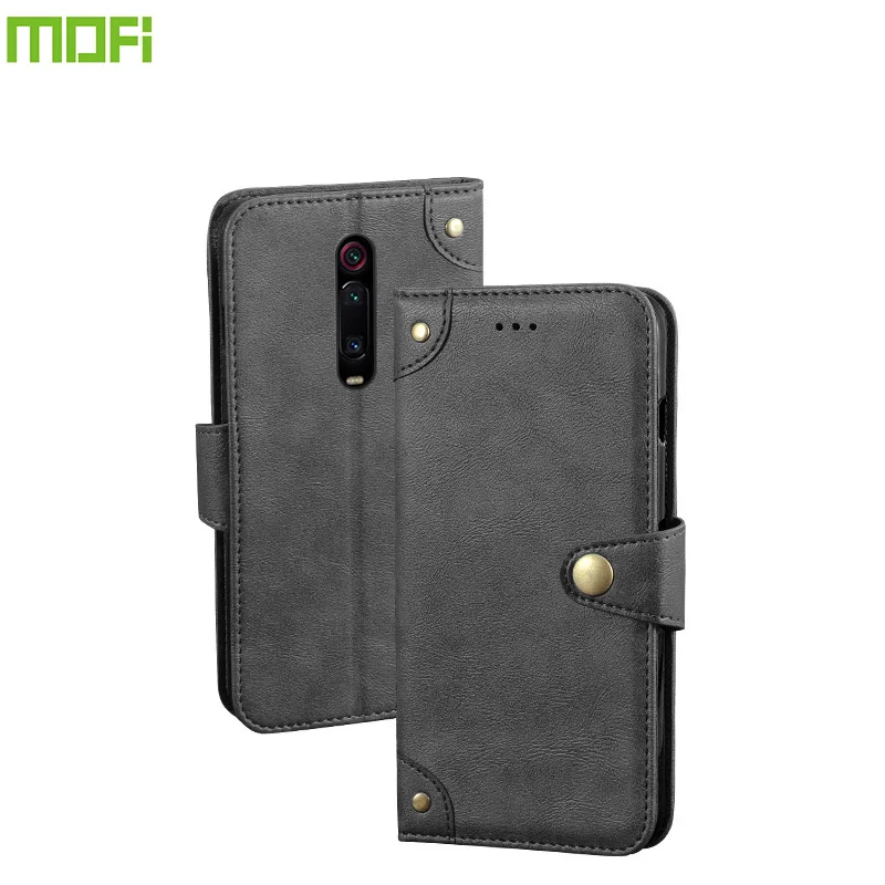 Чехол для xiaomi mi 9t pro флип-чехол чехол MOFi 9 t искусственная кожа противоударный