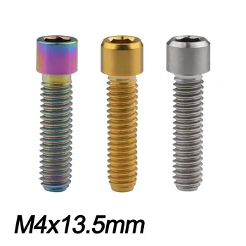 

Xingxi 4pcs M4x13.5mm Allen Key Small Head Titanium Bolts for Bicycle Thumb Shifter Rear/front Derailleur H/L Adjustment Screws