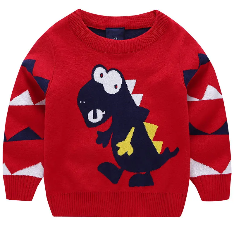 

CHILDREN'S Sweater Men's Autumn Clothing Pullover Sweater Kids Warm Clothes Spring Children Base Shirt GIRL'S Knitted Shirt