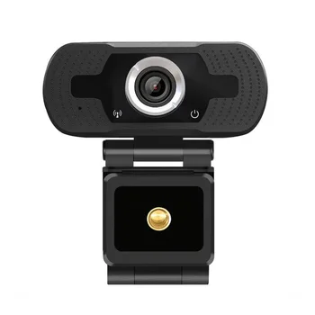 

USB 1080P Webcam with Microphones Mini Computer PC Laptop Web Camera Rotatable Camera for Live Broadcast Conference Work Video