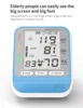 Kiuzou Automatic Digital Wrist Blood Pressure Monitor Sphygmomanometer Tonometer Tensiometer Heart Rate Pulse Meter BP Monitor 5