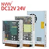 NVVV Switching Power Supply 35W 50W 75W 100W 150W 350W LRS series ultra-thin LED Driver AC 110V 220V to 12V 24V DC Power Supply ► Photo 2/6