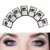 Мода Татуировки Алмаз Макияж Подводка Для Глаз Тени Для Век Лицо Наклейка Jewel Eyes Макияж Кристалл Eyes Наклейка