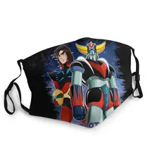 Goldorak grendizer actarus máscara facial homem adulto anti haze poeira ufo robô goldrake máscara proteção capa respirador boca muffle