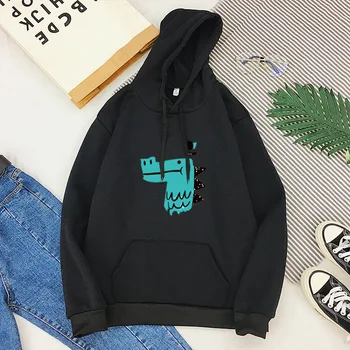 

Women Hooded Sweatshirt Casual Hip Hop Japan Print Hoodie Streetwear Clothing Top Coat Male Winter GRAY22