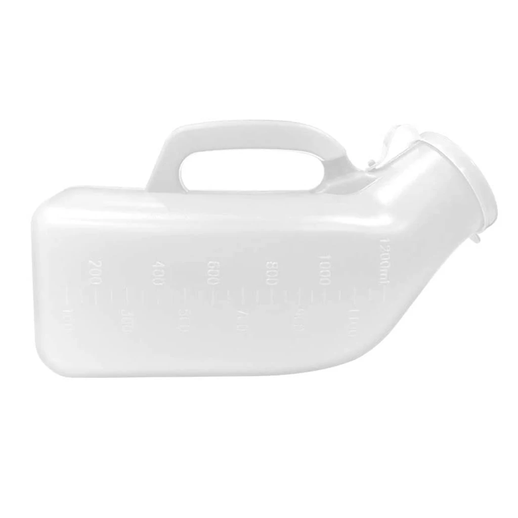 Portable Pee Bottle Portable Toilet Seat Mini Portable Mobile Urinal Toilet Pee Bottle for Woman Men Travel Outdoor Camping Car Urine Bottle For Journey Travel Kit