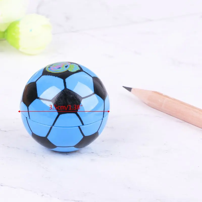 Футбольный мяч точилка для карандашей креативная Футбольная форма школьные принадлежности стационарные