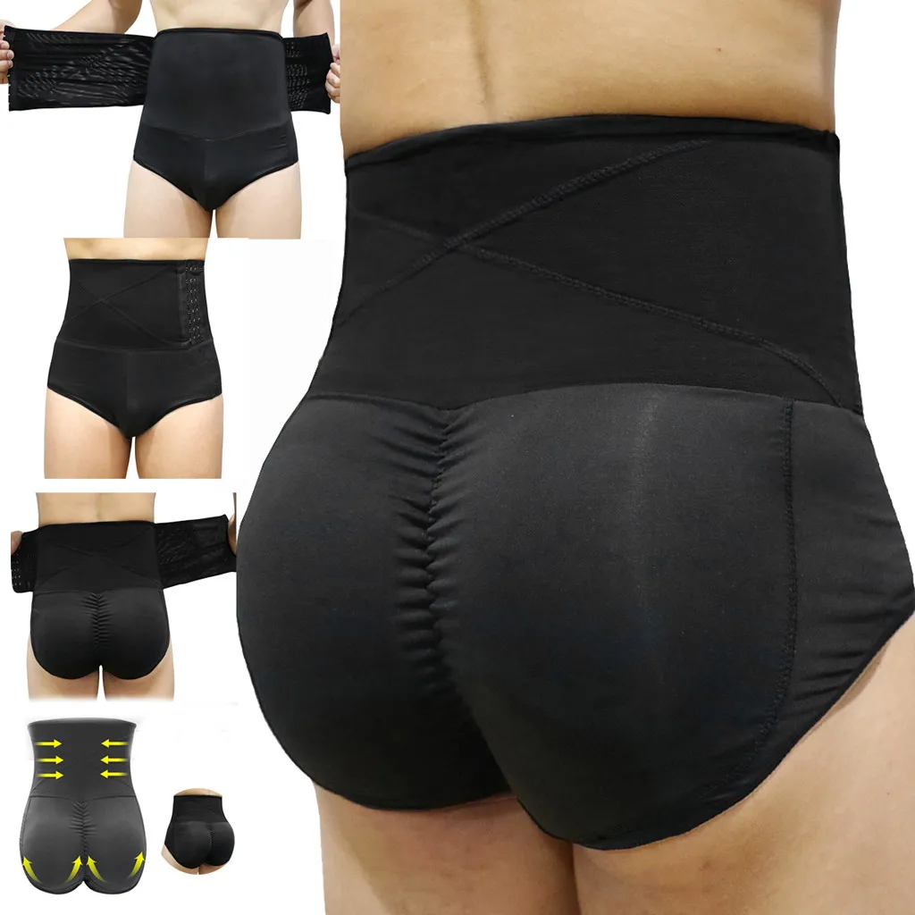 shaping pants for Men High Waist mens boxersCorset Body Pants Shorts Pants Corsets Leggings Underpants#40
