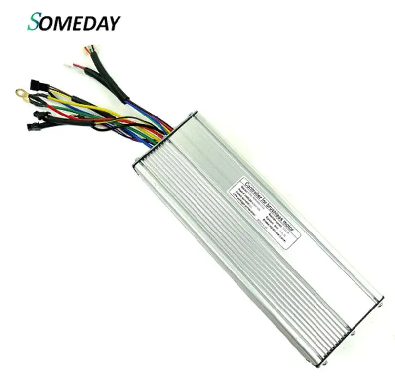 

SOMEDAY Kunteng KT 56V-90V 50A Electric Bicycle Standard Square Wave Controller for Ebike 3000W BLDC Motor Conversion Kit